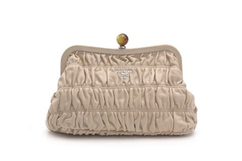 prada ruched leather clutch|Prada clutch bag.